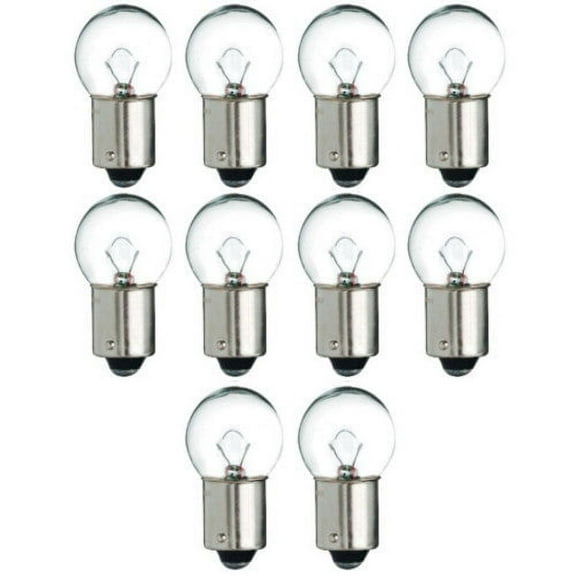 OCSParts 57 Miniature Light Bulb, 14 Volts, 0.23 Amps - 10 Pack