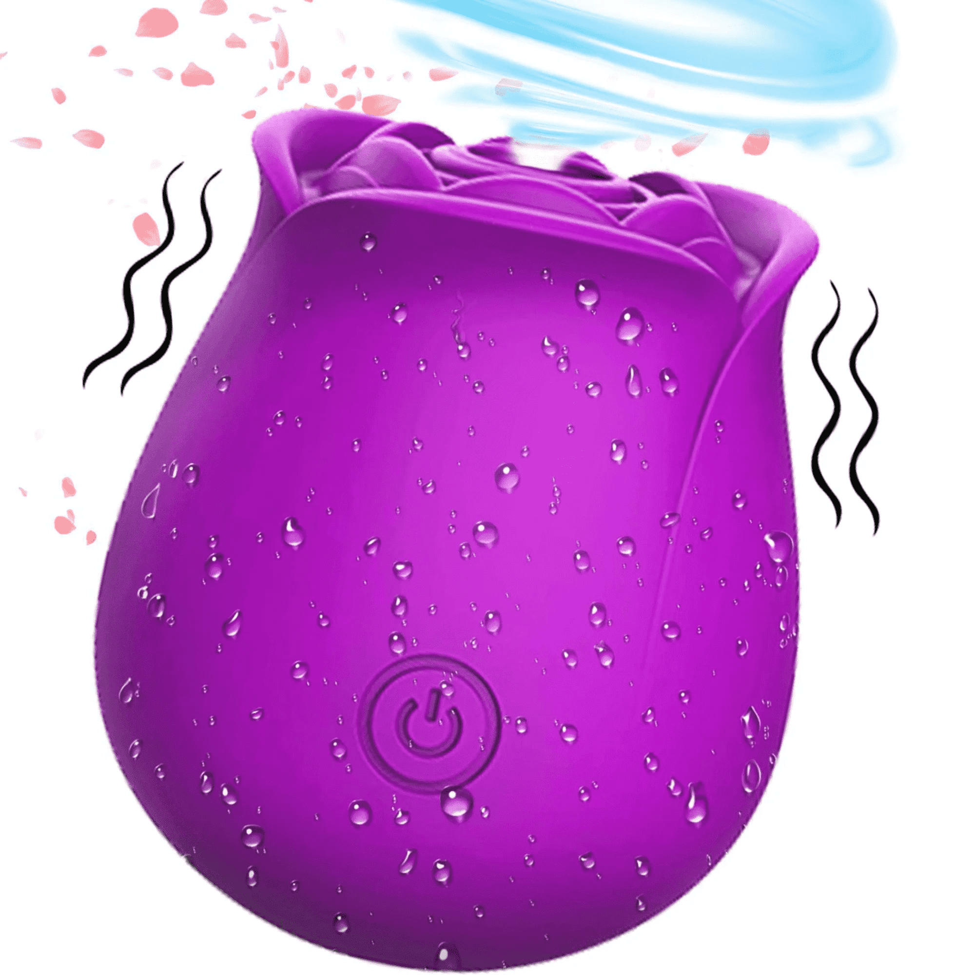Octmom Rose Sex Toys G Spot Vibrators for Women, Purple