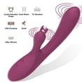 thumbnail image 1 of OCTMOM Sex Toys G Spot Vibrators for Women, Rabbit Vibrators Thrusting Dildos for Lovers Couples Partner Toys, Purple, 1 of 7