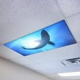 thumbnail image 1 of OCTO LIGHTS Magnetic Fluorescent Light Covers for Ceiling Lights Classroom Light Filters - Improve Focus, Eliminate Headaches & Eye Strain - Ocean 007, 1 of 7