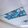 thumbnail image 1 of OCTO LIGHTS Magnetic Fluorescent Light Covers for Ceiling Lights Classroom Light Filters - Improve Focus, Eliminate Headaches & Eye Strain - Stained Glass 005, 1 of 8