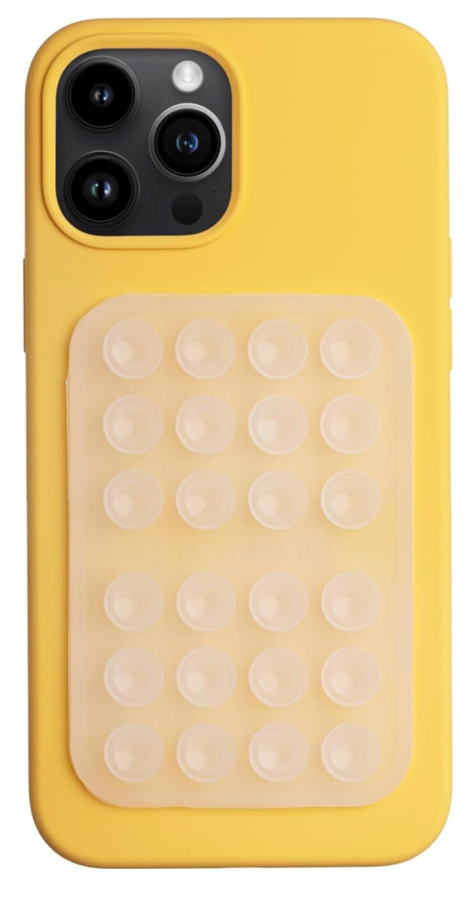Octobuddy Silicone Phone Mount, Hands-Free, Strong Grip, 2.6x3.9 inches,  Transparent - Walmart.com