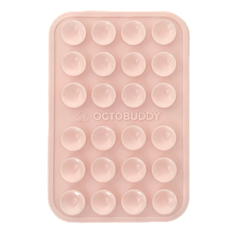 OCTOBUDDY, Silicone Suction Phone CASE Adhesive Mount, Compatible with  iPhone and Android Cellphone Cases, Anti-Slip Hands-Free Mobile Accessory  Holder f…