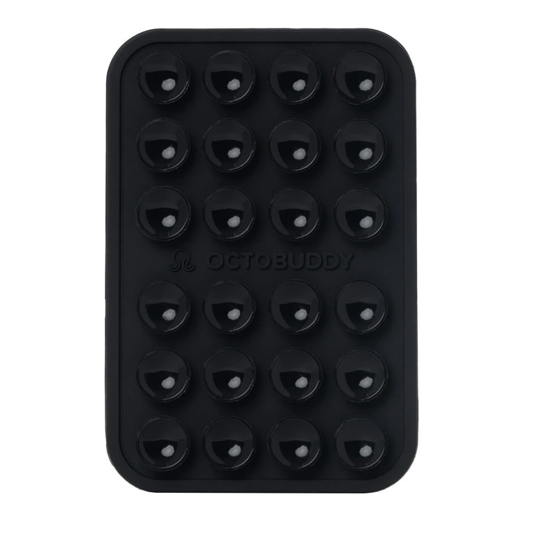 OCTOBUDDY || Silicone Suction Phone Case Adhesive Mount || (iPhone and  Android Cellphone case Compatible, Hands-Free Mobile Accessory Holder for  ...