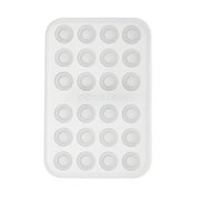 OCTOBUDDY || Silicone Suction Phone Case Adhesive Mount || (iPhone and Android Cellphone case Compatible, Hands-Free Mobile Accessory Holder for Selfies and Videos) TRANSPARENT
