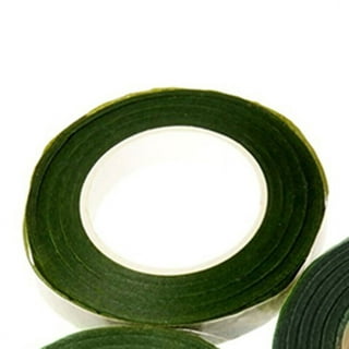 4 Rolls 30 Yard Wide Dark Green Floral Tapes Adhesive Packing Tape for Bouquet Stem Wrap Florist Tape(Mixed Color), Size: 2740x1.2x1cm
