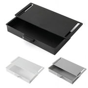 OCUhome Storage Box,Self-Adhesive Under Table Drawer Desk Holder Hidden Pencil Stationery Organizer
