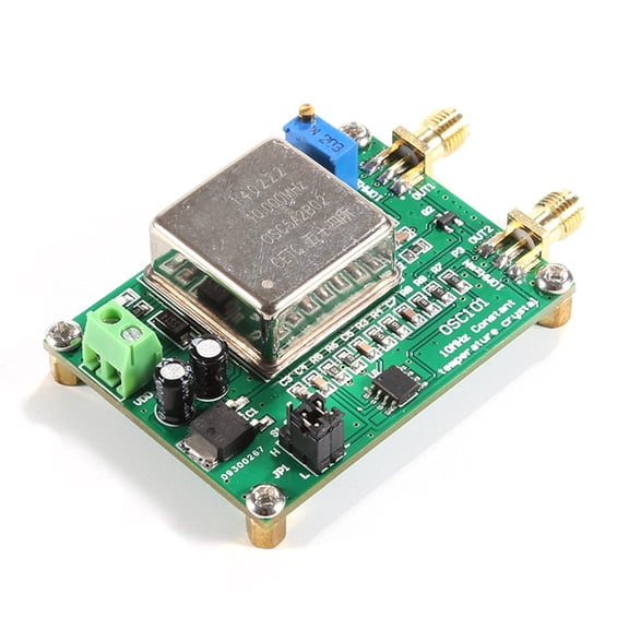 OCXO 10MHz Frequency Reference Crystal Oscillator Calibrator Multiplication Temperature Signal Generator