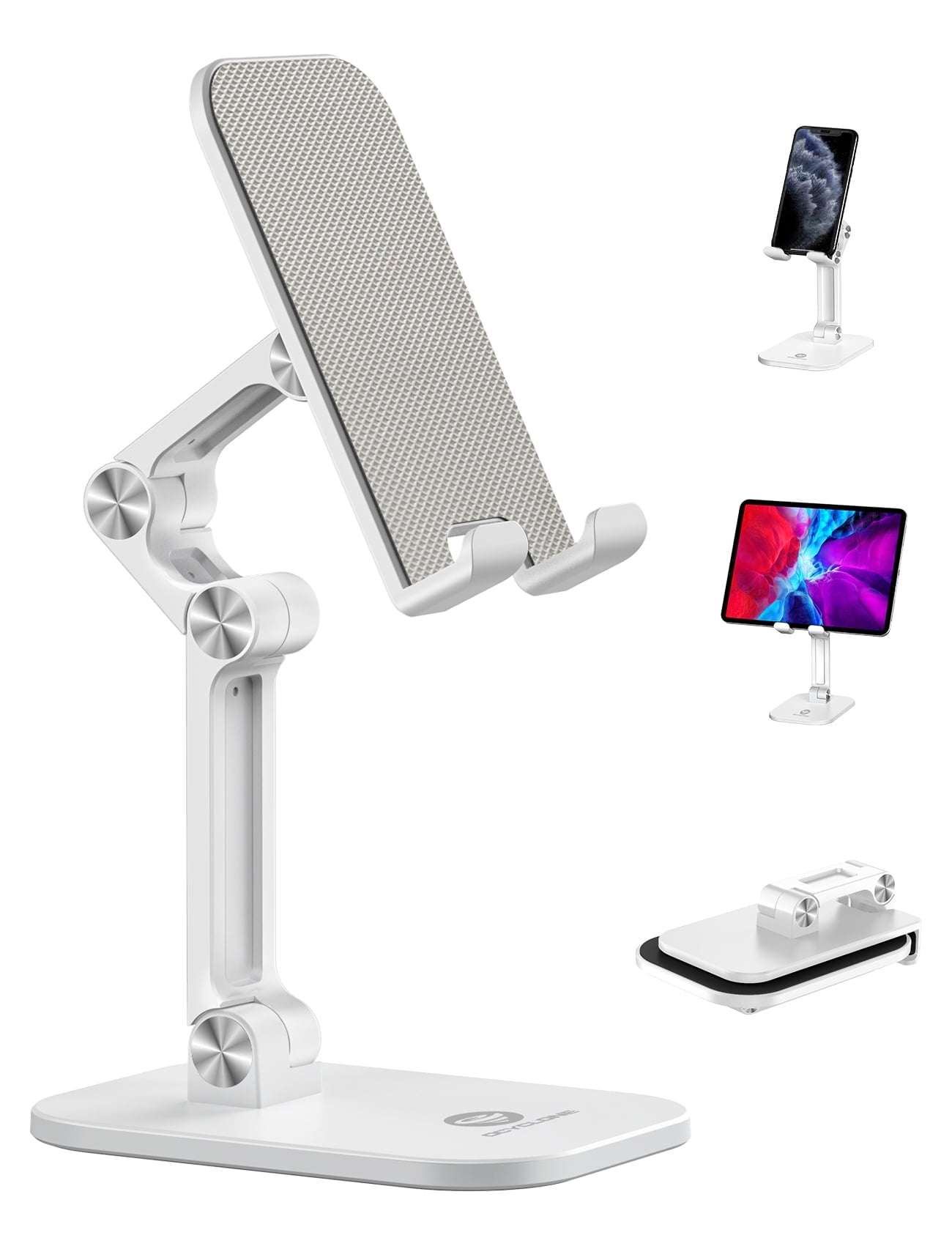 OCYCLONE Phone Stand, Adjustable Height and Angle Foldable Cell Phone ...