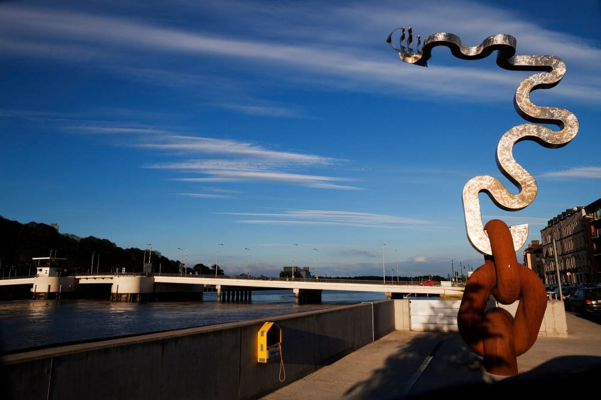 OConnor sculpture Grattan Quay Waterford City Waterford Ireland Canvas Art - Panoramic Images (27 x 9)