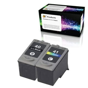 OCproducts PG-40/CL-41 Ink Cartridge, Black/Color, 2 Pack