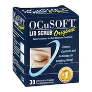OCuSOFT Lid Scrub Original 30 Each (Pack of 2)