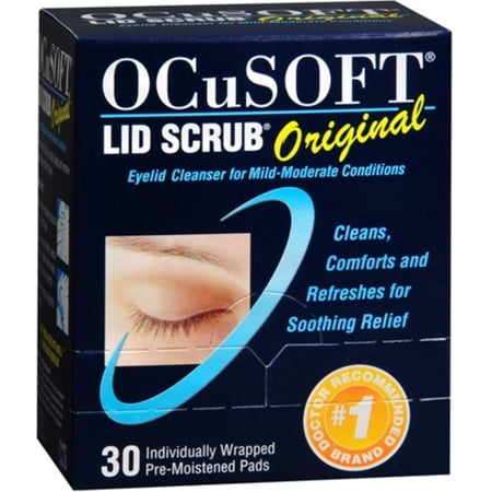 OCuSOFT Lid Scrub Original 30 Each (Pack of 3)