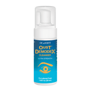 OCuSOFT Oust Demodex Cleanser Extra Strength Foam 50 Milliliters, Tea Tree Oil Foaming Cleanser for Irritated Eyelids Associated with Demodex Mites