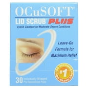 OCuSOFT Plus Eyelid Cleanser Pads 30 Each