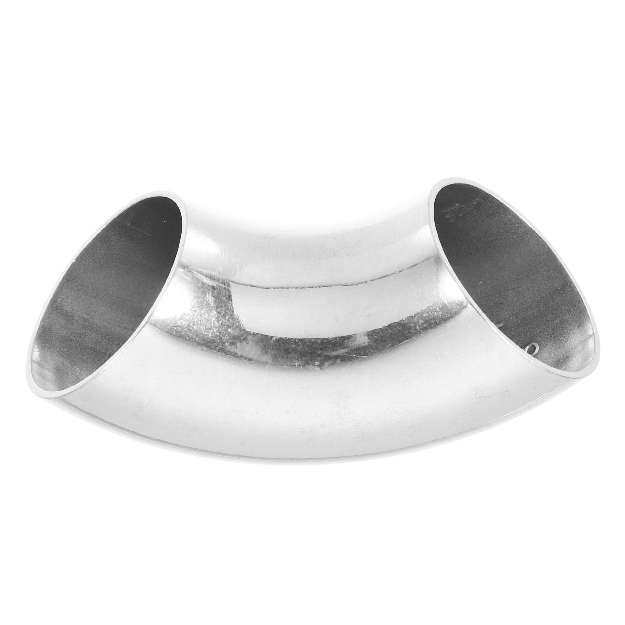 OD 1.25 Inch 90 Degree SS304 Stainless Steel Bend Tube Exhaust Elbow Pipe for Car 0.04" Wall Thickness