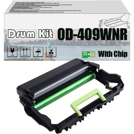 OD-409WNR OD409WNR 6B000001180 Imaging Drum Kit, Compatible for Toshiba E-Studio 409S 409P 409AS 409CP 409CS 409 Series Printers【High Print Volume with Chip】,1 pcs