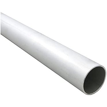 6061 Aluminum Tube Round Pipe - 14mm OD X 11mm ID X 12 Inch Long, 0.55 OD X 0.433 ID
