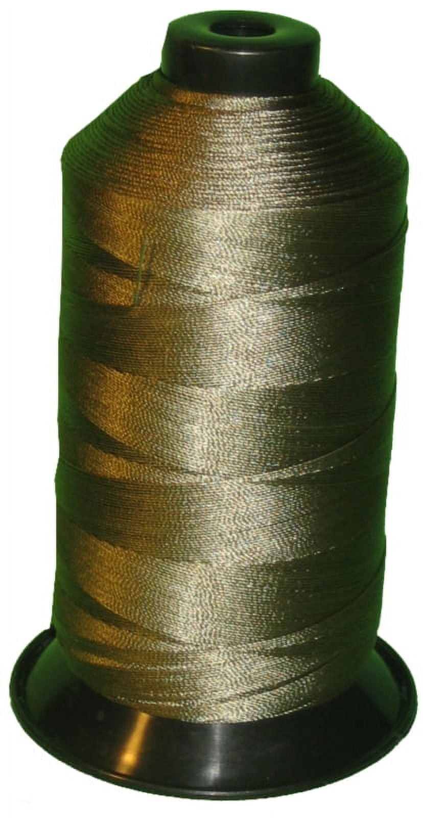 Threadart Heavy Duty Bonded Nylon Thread - 1650 yards (1500m) - Coated No  Unravel - #69 T70 Size 210D/3 - For Upholstery, Leather, Vinyl, Weaving  Hair, Denim, & More - 26 Colors Available - Natural 