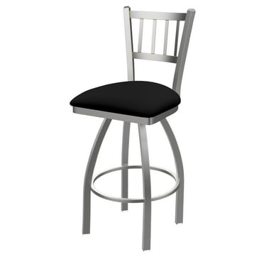 OD810 Contessa Stainless Steel 36" Swivel Outdoor Bar Stool with Breeze Black Seat