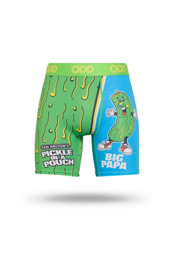 Big Papa Pickle Men's Boxer Briefs Small Van Holtens Novelty Underwear Comfy Stretch Fit Fun