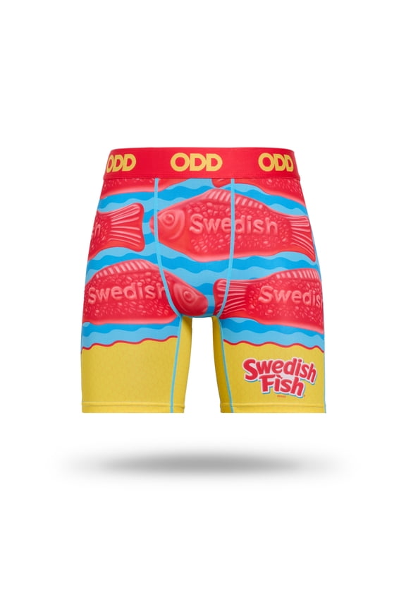 Big Swedish Fish Men's Boxer Briefs Small Candy Themed Novelty Underwear Comfy Stretch Fit
