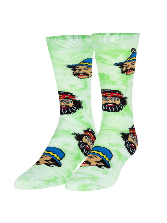 , Cheech & Chong Tie Dyed, Crew Socks for Men & Women
