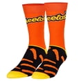 thumbnail image 1 of ODD SOX – Cheetos – Novelty Crew Socks – Size Large – Men's 8–12 / Women's 9.5–13.5 – Snack Gift, 1 of 5