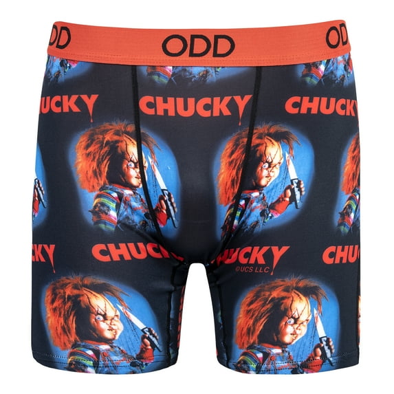ODD SOX, Chucky Merchandise, Men's Underwear Boxer Briefs, Funny Prints, Medium