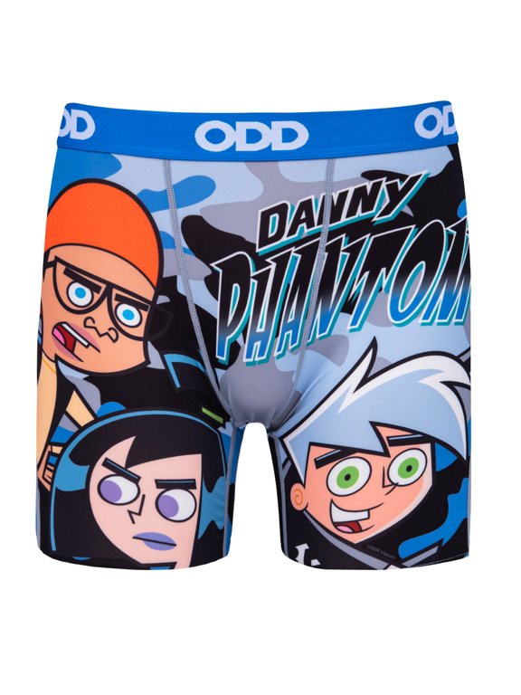 Danny Phantom Boxer Briefs, Mens Cartoon Underwear, Size XXL