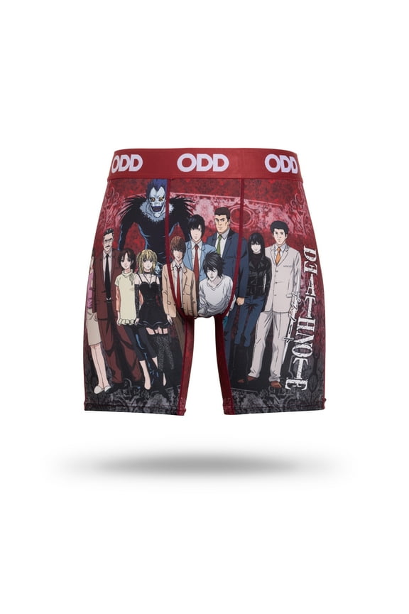 Death Note Characters Men's Boxer Briefs Small Anime Cartoon Novelty Underwear Comfy Stretch