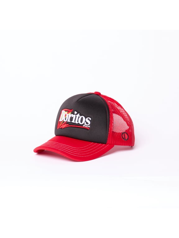 Doritos Nacho Cheese Trucker Hat – Classic Snack Food Mesh Snapback Cap for Men & Women –