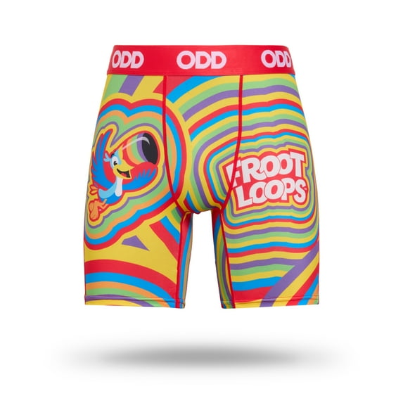 ODD SOX Froot Loops Colors Men's Boxer Briefs XXLarge Breakfast Cereal Novelty Underwear Comfy