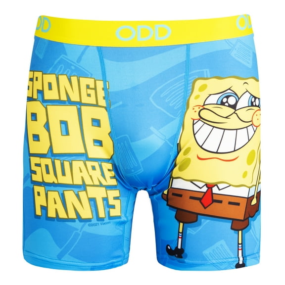 Odd Sox – Nickelodeon SpongeBob SquarePants Boxer Briefs – Fun Cartoon Boxers – Cool Character Print