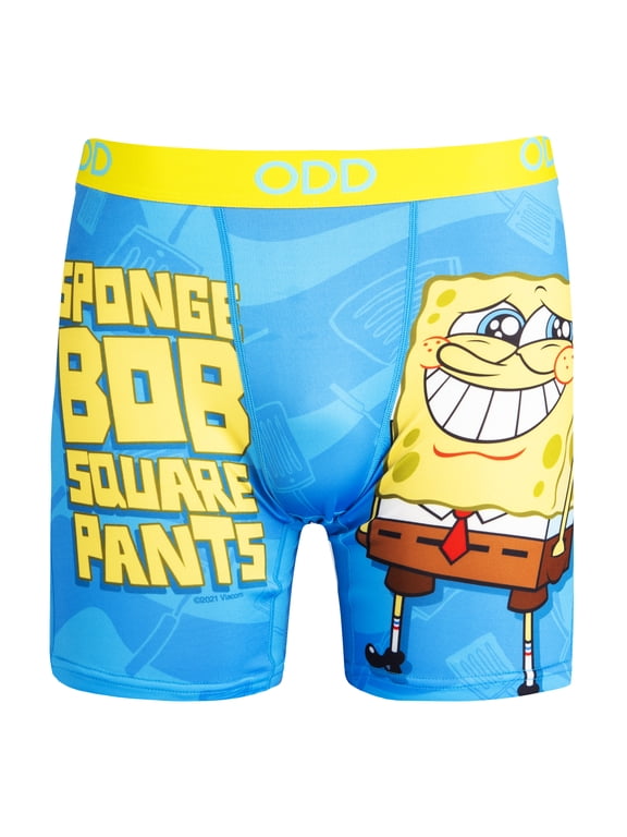 SpongeBob SquarePants Bikini Bottom Boxer Briefs, Mens, Size XXL