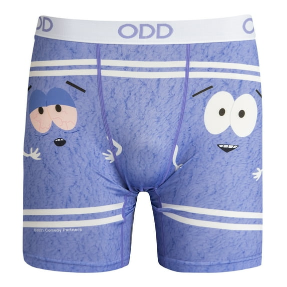 ODD SOX, Funny Men's Boxer Briefs Underwear, South Park Towelie Novelty Print