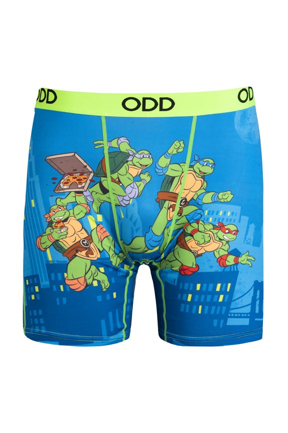 – Teenage Mutant Ninja Turtles Boxer Briefs – Mens Large – Official TMNT Cartoon Graphic