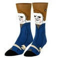 thumbnail image 1 of ODD SOX, Halloween Michael Myers Socks for Men, Fun Scary Gift, Adult Large, 1 of 6
