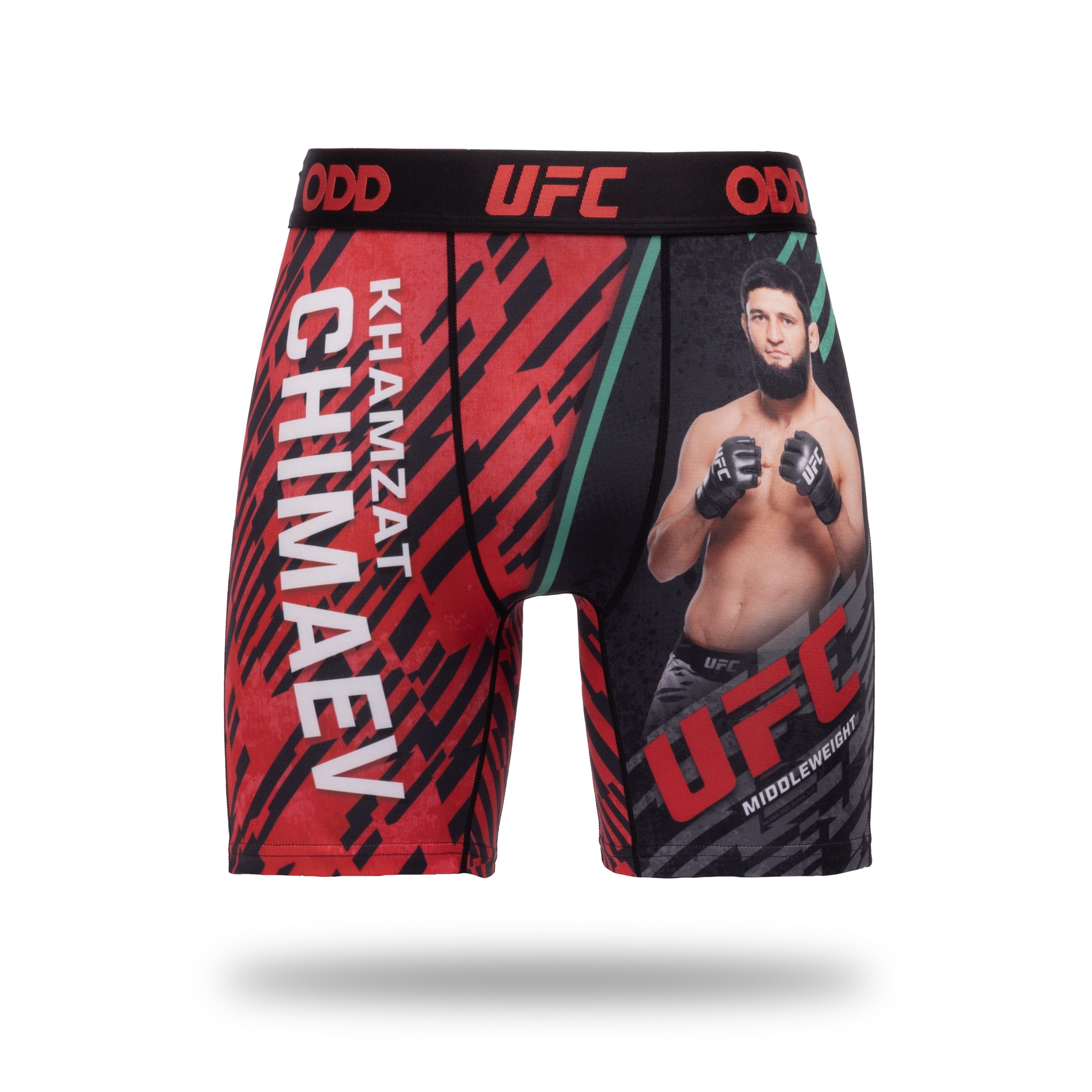 UFC TOPURIA ボクシングショーツ 赤黒 ODD SOX Ilia Topuria UFC Themed Boxer Briefs Official MMA Fighter