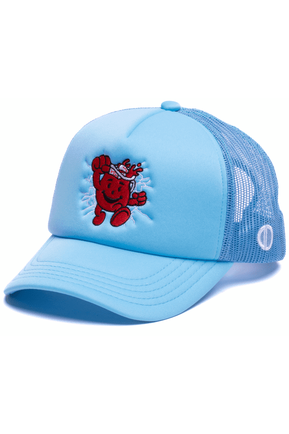 Kool Aid Trucker Hat – Classic Snack Mesh Snapback Cap for Men & Women – Retro Drink Themed
