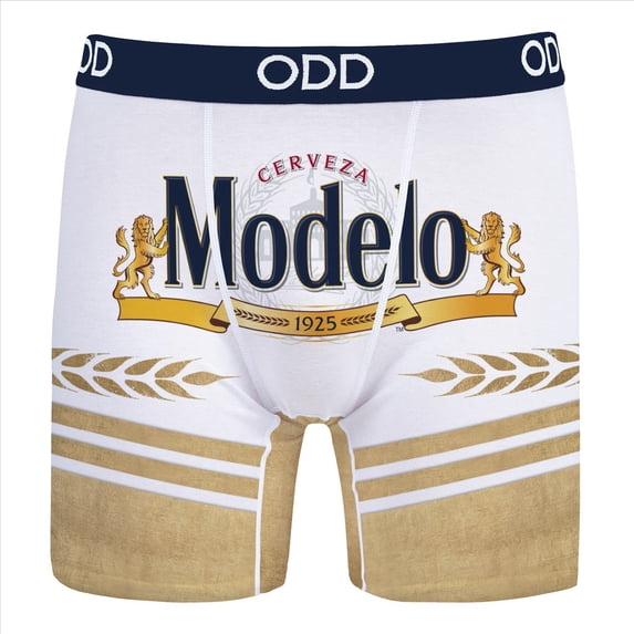 ODD SOX Modelo Beer Boxer Briefs, Mens Party Underwear, Size M