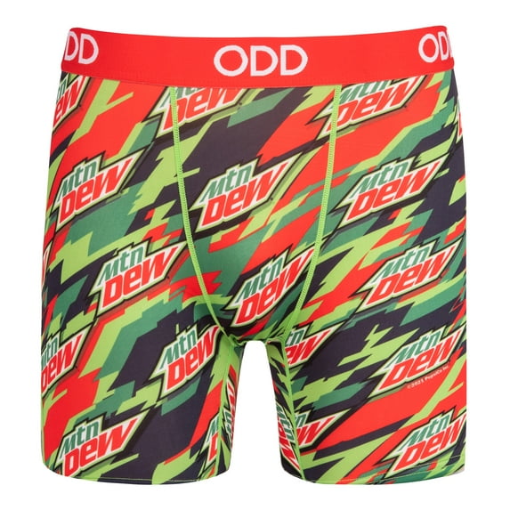 ODD SOX, Mountain Dew Camo, Men's Boxer Briefs, Funny Novelty Underwear, XX Large