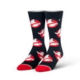 thumbnail image 1 of ODD SOX – Ghostbusters Logos – Novelty Crew Socks – Size Large – Men's 8–12 / Women's 9.5–13.5 –, 1 of 3