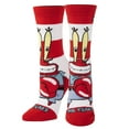 thumbnail image 1 of ODD SOX, Mr. Krabs Nickelodeon SpongeBob Cartoon , Fun Cute Socks for Women, 5-10, 1 of 6