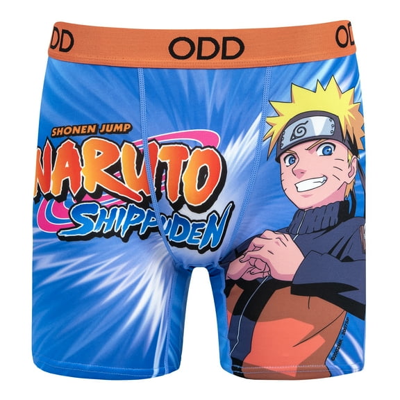 ODD SOX, Naruto Merchandise, Men's Underwear Boxer Briefs, Funny Prints, XXL