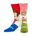 thumbnail image 1 of ODD SOX, Nickelodeon Crew Socks, Jimmy Neutron, Novelty Cartoon Prints, Large, 1 of 3