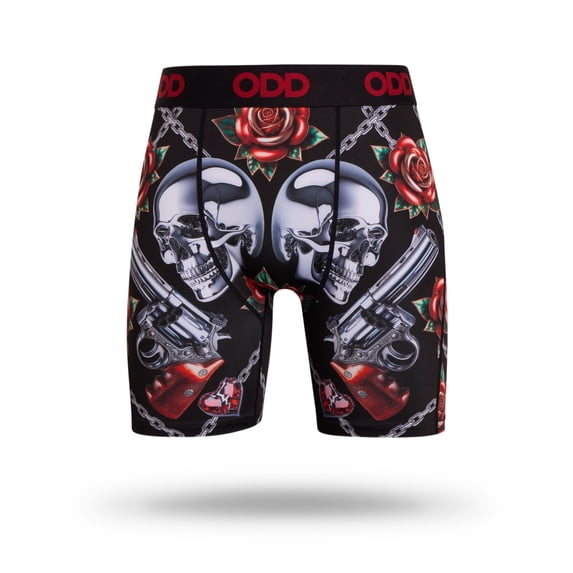 ODD SOX Pistolero Boxer Briefs, Mens Funny Underwear, Size S