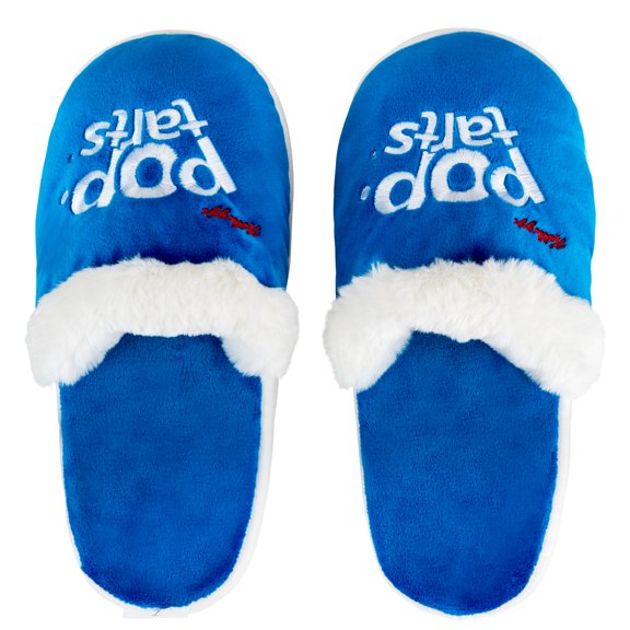 ODD SOX, Pop-Tarts, Fun Indoor Novelty Slippers, Fuzzy Cozy, Large