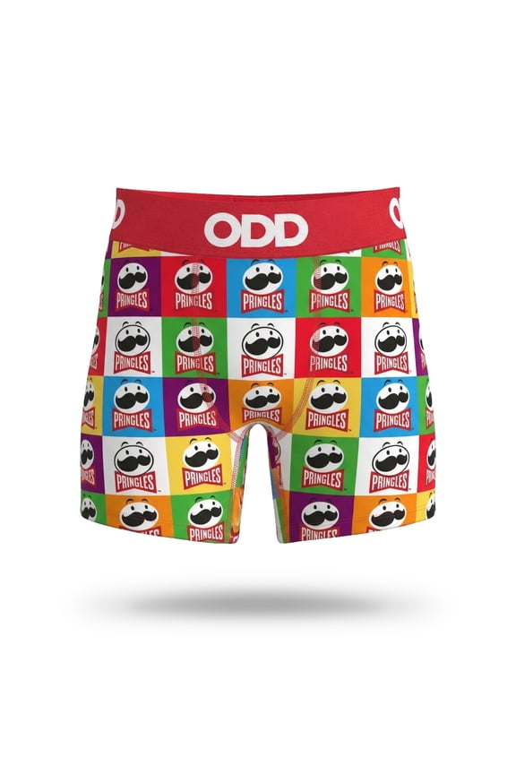 – Pringles Assorted Chips Boxer Briefs – Large 10–12 – Funny Food Underwear, Flexible