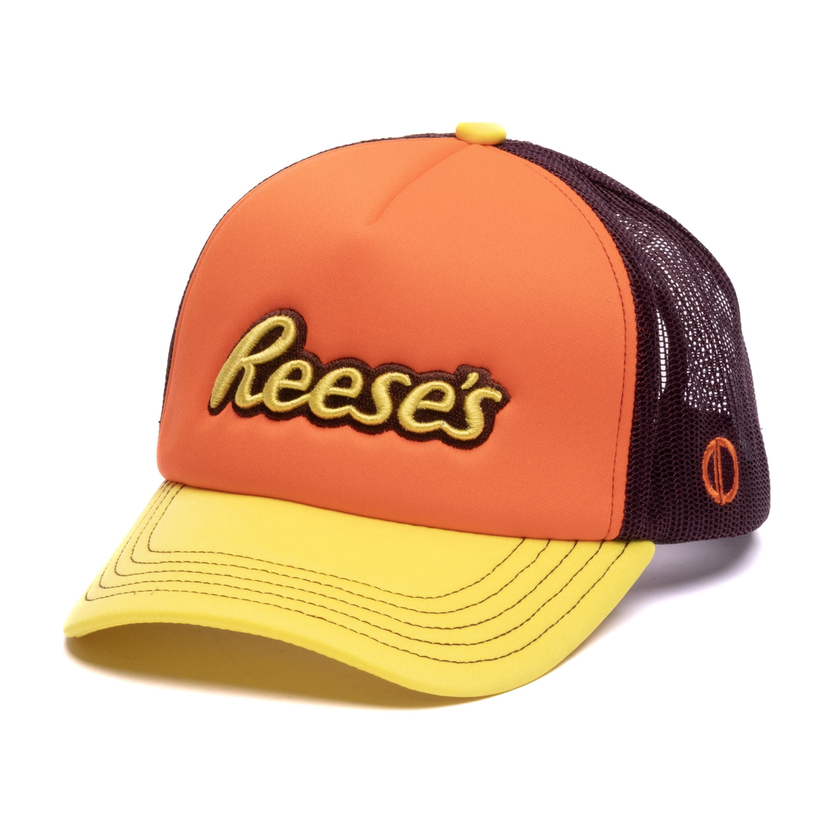 ODD SOX Reese's Trucker Hat – Classic Candy Mesh Snapback Cap for Men & Women Sweet Chocolate Peanut